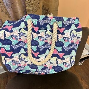 Lauren James BOW beach tote